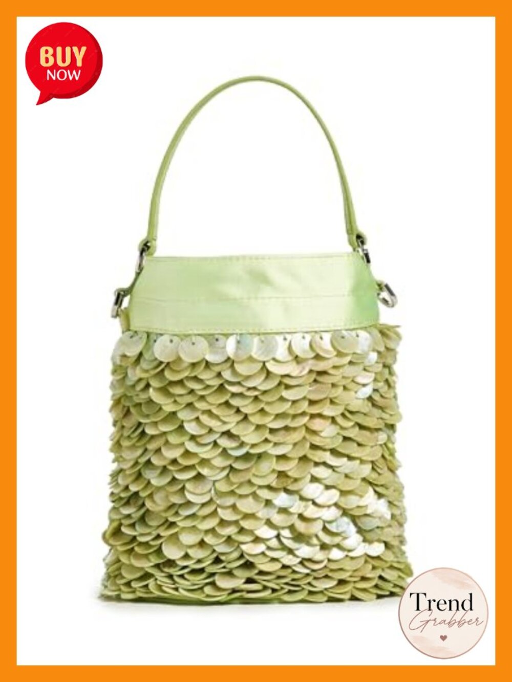 Mini Bucket Bag with Beaded Weave, Drawstring Top, Optional Strap